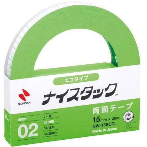 ナイスタックエコタイプ　幅１５ｍｍ&times;１０巻入
