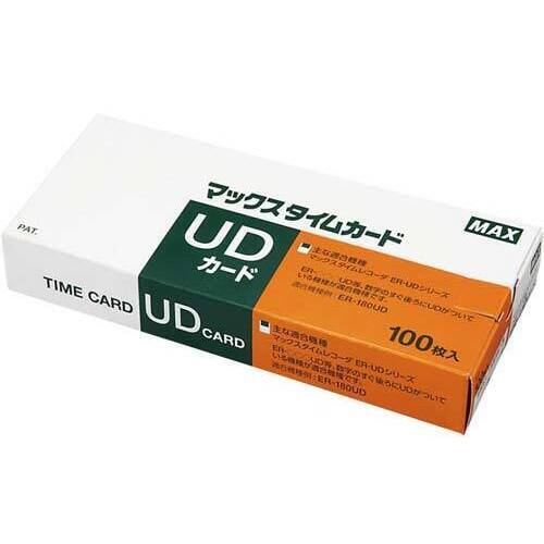 ＵＤシリーズ用タイムカード　１００枚&times;３箱