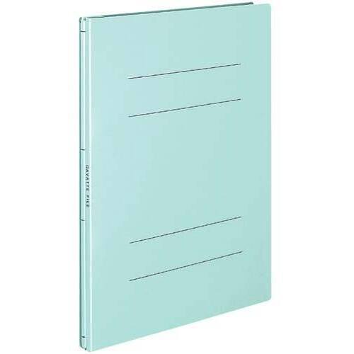 ガバットファイル（活用タイプ・紙製）Ａ４縦青　５冊