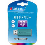 ＵＳＢフラッシュメモリ　３２ＧＢ　ブルー　ＵＳＢＰ３２ＧＶＢ１　■お取り寄せ品