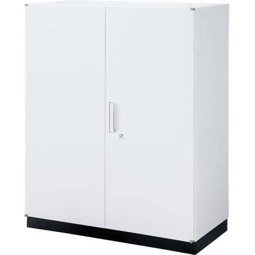 アッセ収納９００&times;４５０下置３段１１１０両開ＢＫ　【組立サービス付】