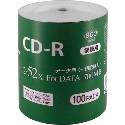 ＣＤ－Ｒ　データ用　シュリンク１００枚