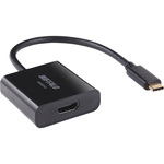 ディスプレイ変換アダプタ　ＵＳＢ　Ｔｙｐｅ－Ｃ　－　ＨＤＭＩ　６０Ｐ対応　ブラック　■お取り寄せ品