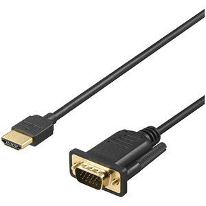 ＨＤＭＩ　ｔｏ　ＶＧＡ変換ケーブル　１ｍ　ブラック　ＢＨＤＶＧ１０ＢＫ　■２営業日内届