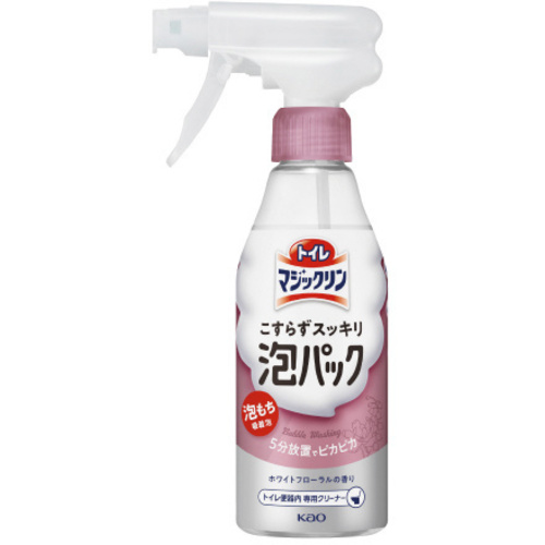 トイレマジックリン　こすらずスッキリ泡パック　ホワイトフローラルの香り　本体　３００ｍｌ×３