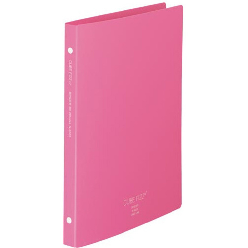 ＣＵＢＥ　ＦＩＺＺ　バインダー　ピンク　【お取り寄せ品】５営業日以内届