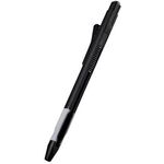 Ａｐｐｌｅ　Ｐｅｎｃｉｌ　第２世代用ハードケース／ノック式／ラバーグリップ／クリップ付き／ブラック　■お取り寄せ品