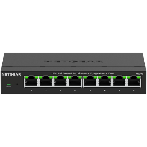 ＭＳ３０８　２．５Ｇマルチギガ　８ポート　アンマネージスイッチ　ＭＳ３０８－１００ＪＰＳ　■２営業日内届