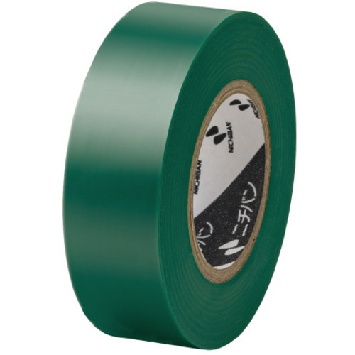 ビニールテープ　１９ｍｍ×１０ｍ　緑　×１０