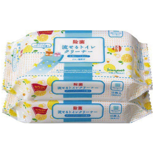 【超ＳＡＬＥ対象品】流せるトイレクリーナー大判　ＧＦ　２個入&times;２０