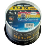 ＨＩＤＩＳＣ　ＢＤ－Ｒ　ＤＬ　ｘ６　録画用　プリンタブル　５０Ｐ　スピンドル　■お取り寄せ品