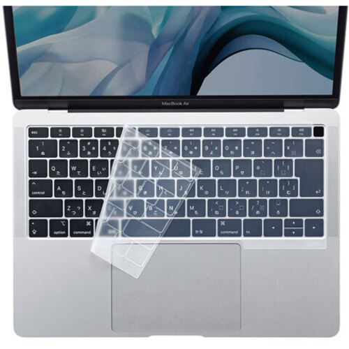 ＭａｃＢｏｏｋ　Ａｉｒ　１３．３インチ　Ｒｅｔｉｎａディスプレイ用シリコンキーボードカバー（クリア）　■お取り寄せ品