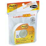 カバーアップテープカッター付徳用２５．４ｍｍＸ３