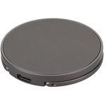 Ｑｉ対応ワイヤレス充電器／マグネット／急速充電／ガンメタル　ＯＷＬ－ＭＷ０１－ＧＭ　■お取り寄せ品