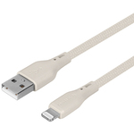 Ｌｉｇｈｔｎｉｎｇケーブル／シリコン／１．５ｍ／ミストグレー　ＯＷＺ－ＣＢＳＲＬＡ１５－ＧＹＡ　■お取り寄せ品