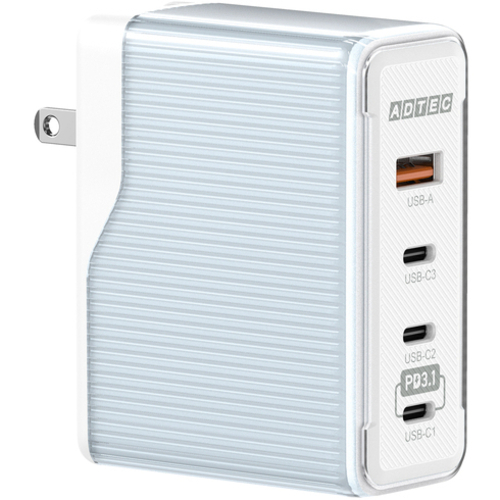 ＰＤ３．１　ＡＣ充電器／１５０Ｗ／Ｃｘ３・Ａｘ１／ＢＬ　ＡＰＤ－Ｖ１５０ＡＣ３－ＢＬ　■お取り寄せ品