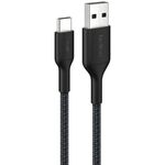 ＢｏｏｓｔＣｈａｒｇｅ　Ｐｒｏ　ＵＳＢ－Ａ　ｔｏ　ＵＳＢ－Ｃ　編組ケーブル１５Ｗ　３Ｍ　ブラック　■お取り寄せ品
