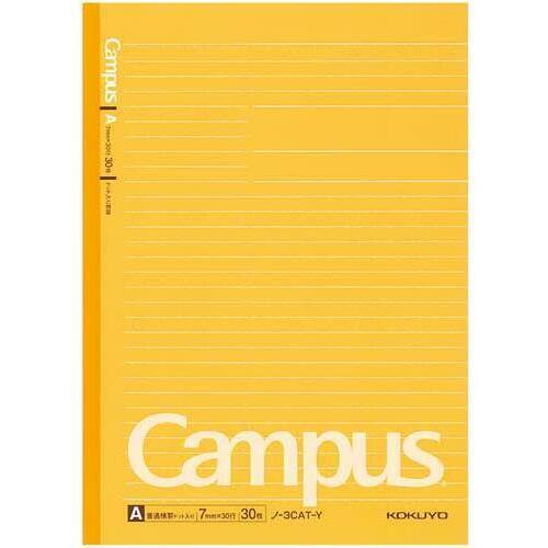 キャンパスノートドット罫　セミＢ５黄７ｍｍ　１冊