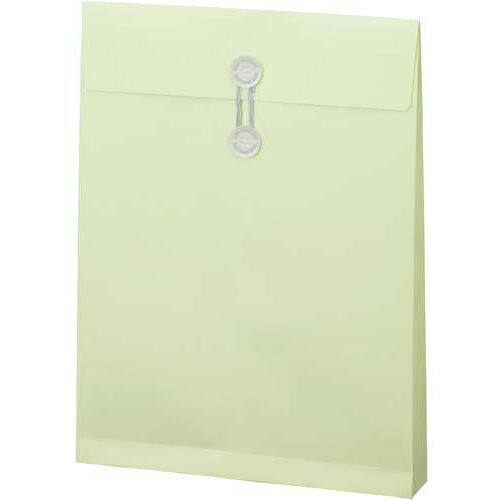 マチハトメ付封筒角２ウグイス　１２０ｇ　１０枚