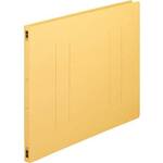 フラットファイル樹脂とじ具　Ａ３横　黄　１０冊