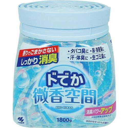 ドでか無香空間　ほのかなせっけん　１８００Ｇ×４