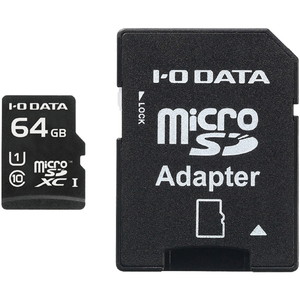 ＵＨＳ－Ｉ　ＵＨＳ１対応　ｍｉｃｒｏＳＤＸＣカード　６４ＧＢ　ＭＳＤＵ１－６４ＧＲ　■お取り寄せ品