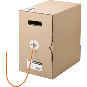 Ｃａｔ５ｅ　ＬＡＮケーブル　３００ｍ　単線　オレンジ　ＢＬ５Ｅ３０００ＯＲ　■お取り寄せ品