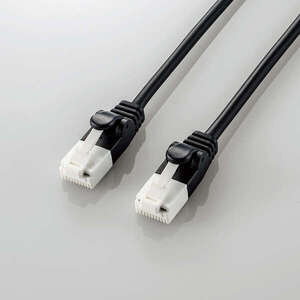 やわらかＬＡＮケーブル／ＣＡＴ６Ａ／爪折れ防止／７．０ｍ／ブラック　ＬＤ－ＧＰＡＹＴ／ＢＫ７０　■お取り寄せ品
