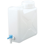 ヘンペイ活栓付瓶（フロロテクト）　表面フッ化処理　１０Ｌ　４－２１５７－０１