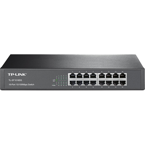 １６ポート　１０／１００Ｍｂｐｓ　デスクトップ／ラックマウント　スイッチングハブ　■お取り寄せ品