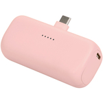 ＭＯＴＴＥＲＵ　ダイレクトモバイルバッテリー５０００ｍＡｈ　シェルピンク　ＭＯＴ－ＭＢ５００２－ＥＣＰＫ　■お取り寄せ品