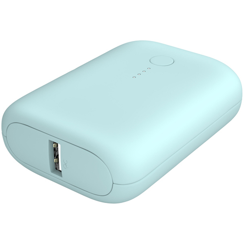 ＭＯＴＴＥＲＵ　モバイルバッテリー　１００００ｍＡｈ　パウダーブルー　ＭＯＴ－ＭＢ１０００１－ＢＬ　■お取り寄せ品