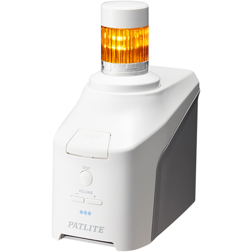 ネットワーク制御信号灯　直径４０ｍｍ／１段／黄／ＡＣアダプタ付属　ＮＨＢ４－１－Ｙ　■お取り寄せ品