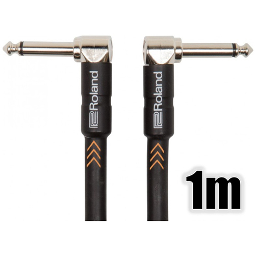 楽器用ケーブル／１ｍ／ＴＳフォン－ＴＳフォン／両Ｌ字型　ＲＩＣ－Ｂ３ＡＡ　■お取り寄せ品