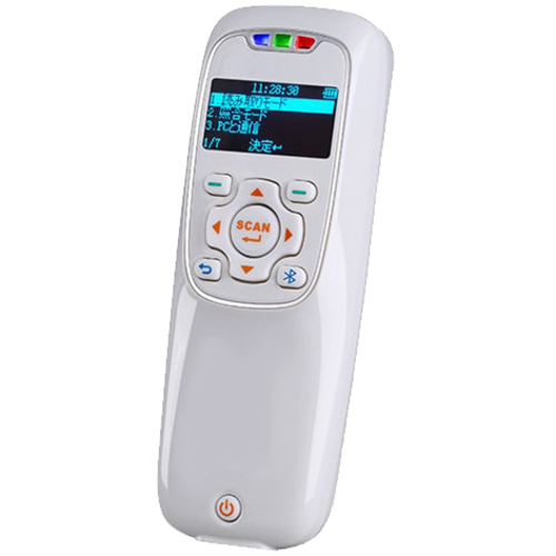 ワイヤレス２Ｄコードリーダ　ホワイト　ＭＤ３０２ＢＴ－ＷＨＴ　■お取り寄せ品
