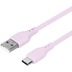 ＵＳＢケーブル／ＵＳＢ２．０／Ａ－Ｃ／１．５ｍ／ライラックパープル　ＯＷＺ－ＣＢＳＲＣＡ１５－ＰＵＡ　■お取り寄せ品