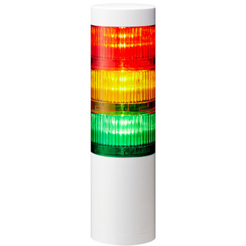 ＬＲ６シグナル・タワー積層信号灯Φ６０　ＬＲ６－３０２ＷＪＮＷ－ＲＹＧ　■お取り寄せ品