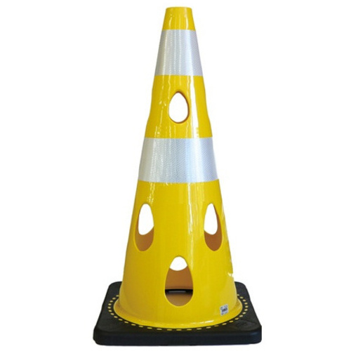 穴あきコーン　イエロー