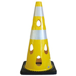 穴あきコーン　イエロー