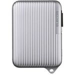 モバイルバッテリー／巻取り式ＵＳＢ－Ｃケーブル一体／シルバー　ＤＥ－Ｃ７９－１００００ＳＶ　■お取り寄せ品