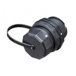 パネルマウント対応　ＲＪ－４５中継アダプタ（カテゴリ６Ａ・ＳＴＰ・防水防塵）　■お取り寄せ品