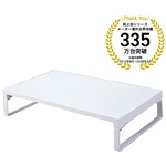 机上台　幅３９０ｍｍ　白