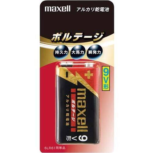 アルカリ乾電池　ボルテージ　角形　９Ｖ　１０個入