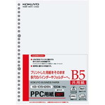 ＰＰＣ用紙　Ｂ５　２６穴　１冊（１００枚）×５