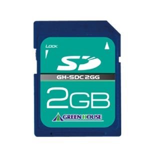 ＳＤメモリーカード　２ＧＢ　■２営業日内届