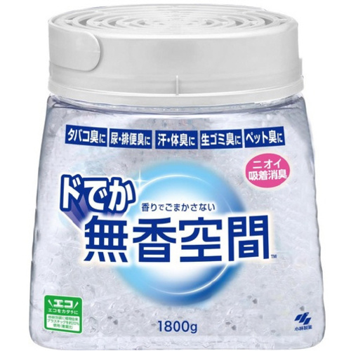 ドでか無香空間無香料　１８００Ｇ&times;４
