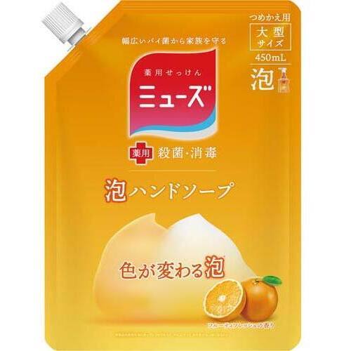 ミューズ泡ハンド　フルーティフレッシュ　大型詰替４５０ｍｌ