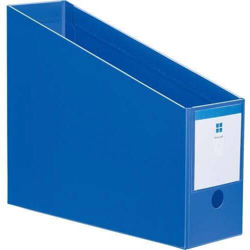 ２ＷＡＹ　ＰＰ製ファイルボックス幅１００ブルー