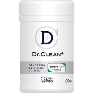 ＤＲ．ＣＬＥＡＮアルコールクロス８０枚入　本体