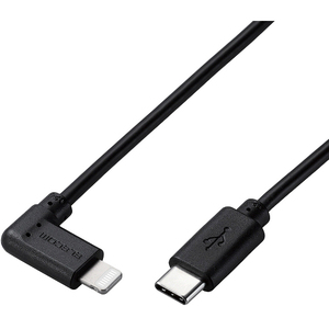 ＵＳＢ－Ｃ　－　Ｌｉｇｈｔｎｉｎｇケーブル／ＰＤ対応／０．３ｍ／ブラック　ＭＰＡ－ＣＬＬ０３ＢＫ　■お取り寄せ品